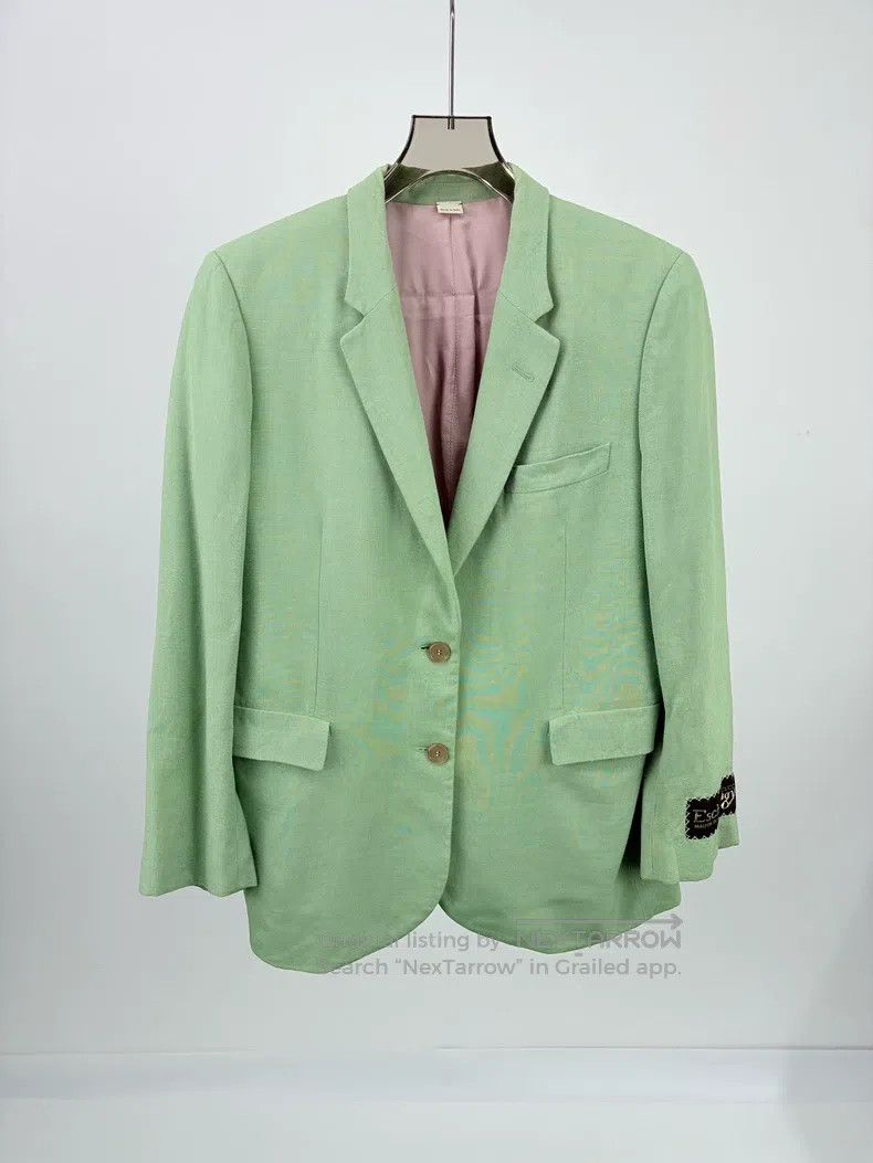 Gucci Gold-label embroidered LOGO suit jacket