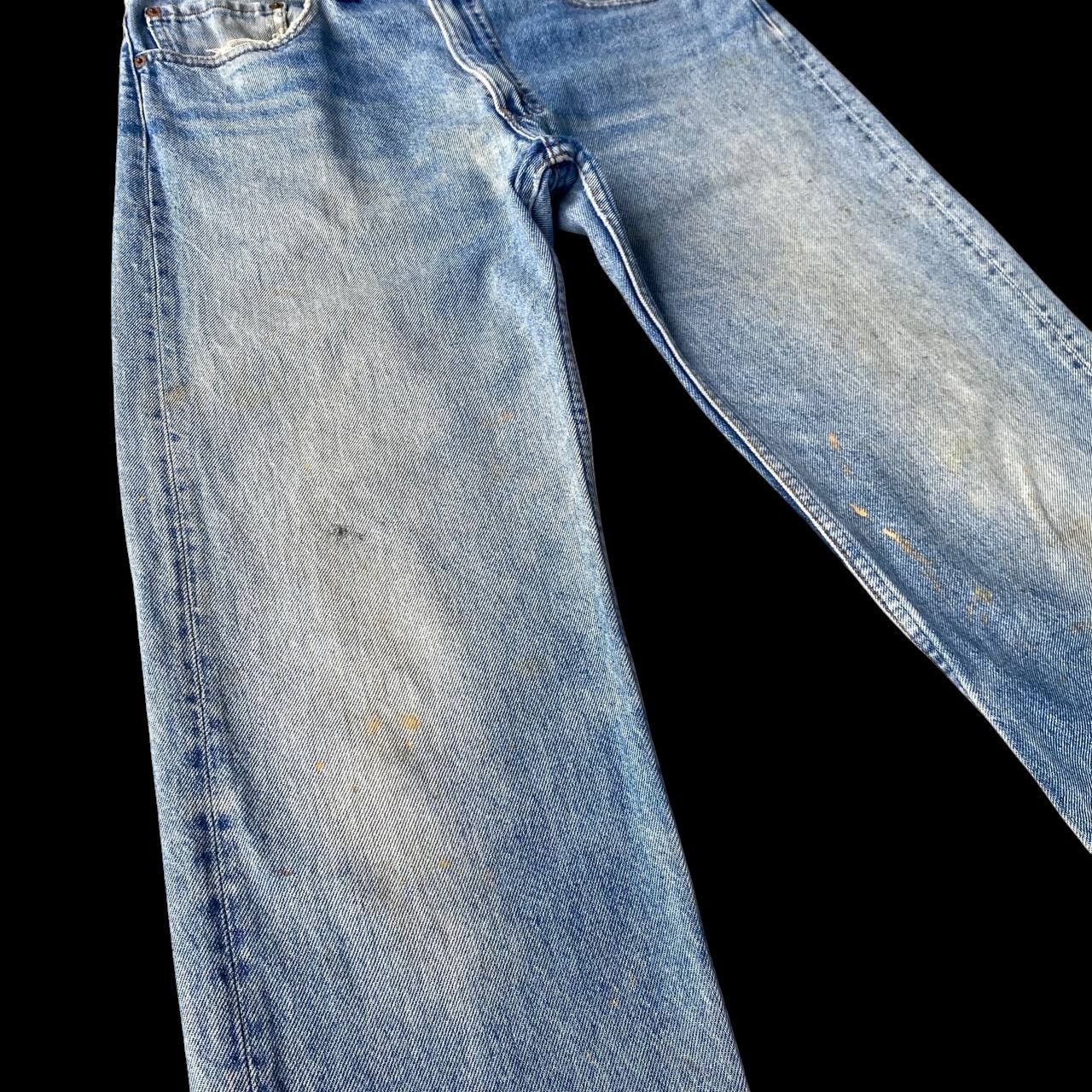Levi's Vintage Clothing VINTAGE LEVI’S 505 MUDWASH - 90s USA 553 BUTTON STAMP W33 Size US 33 - 6 Thumbnail