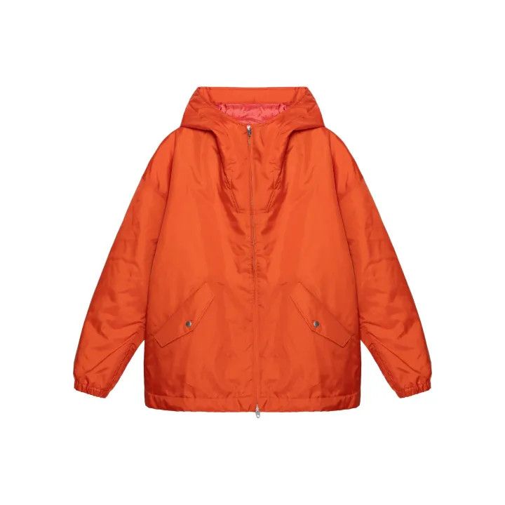 Gucci Gucci Orange Logo Hooded Jacket for Men Size US M / EU 48-50 / 2 - 1 Thumbnail