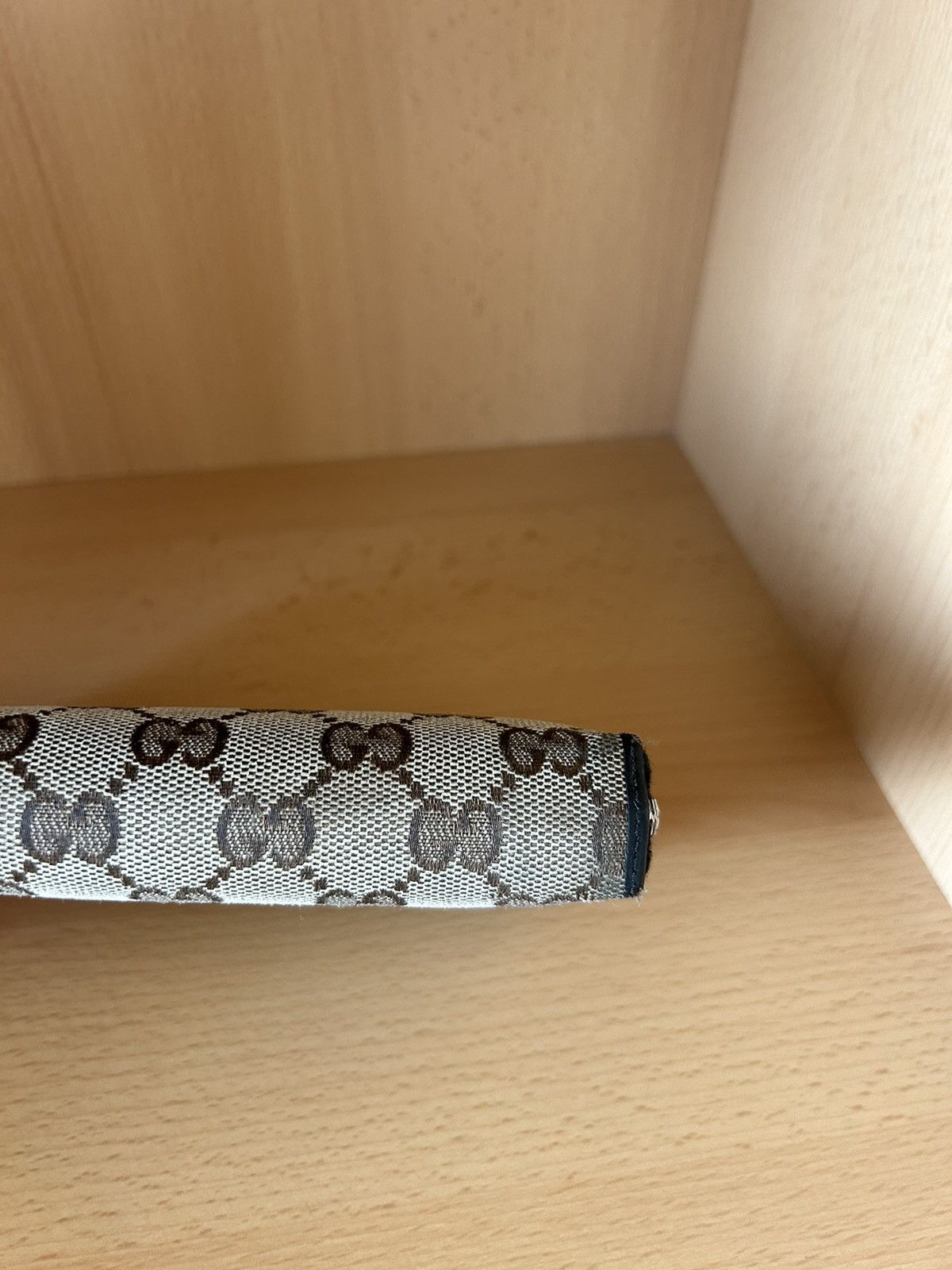 Gucci GUCCI GG Monogram Beige Wallet Checkbook Size ONE SIZE - 4 Thumbnail