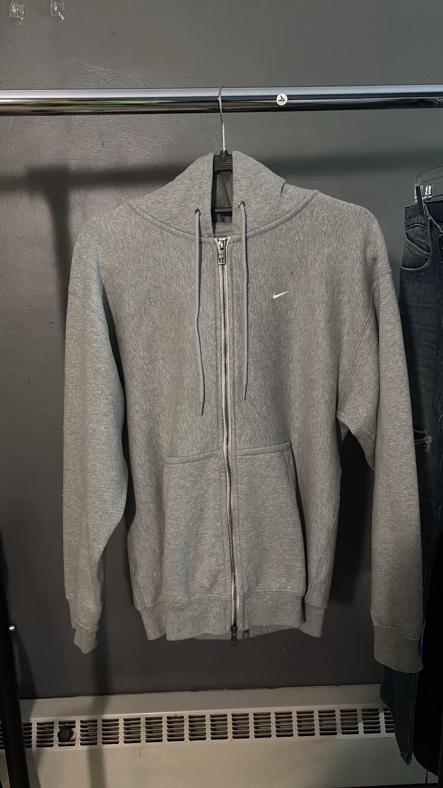 Nike OVERSIZED Nike Swoosh Grey Sweatsuit Size US XS / EU 42 / 0 - 4 Thumbnail