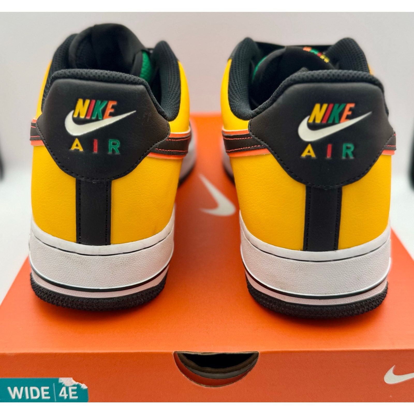 Nike AIR FORCE 1 LOW 'SUNBURST' CK9282-100 Sz11.5 preowned Size US 11.5 / EU 44-45 - 8 Thumbnail