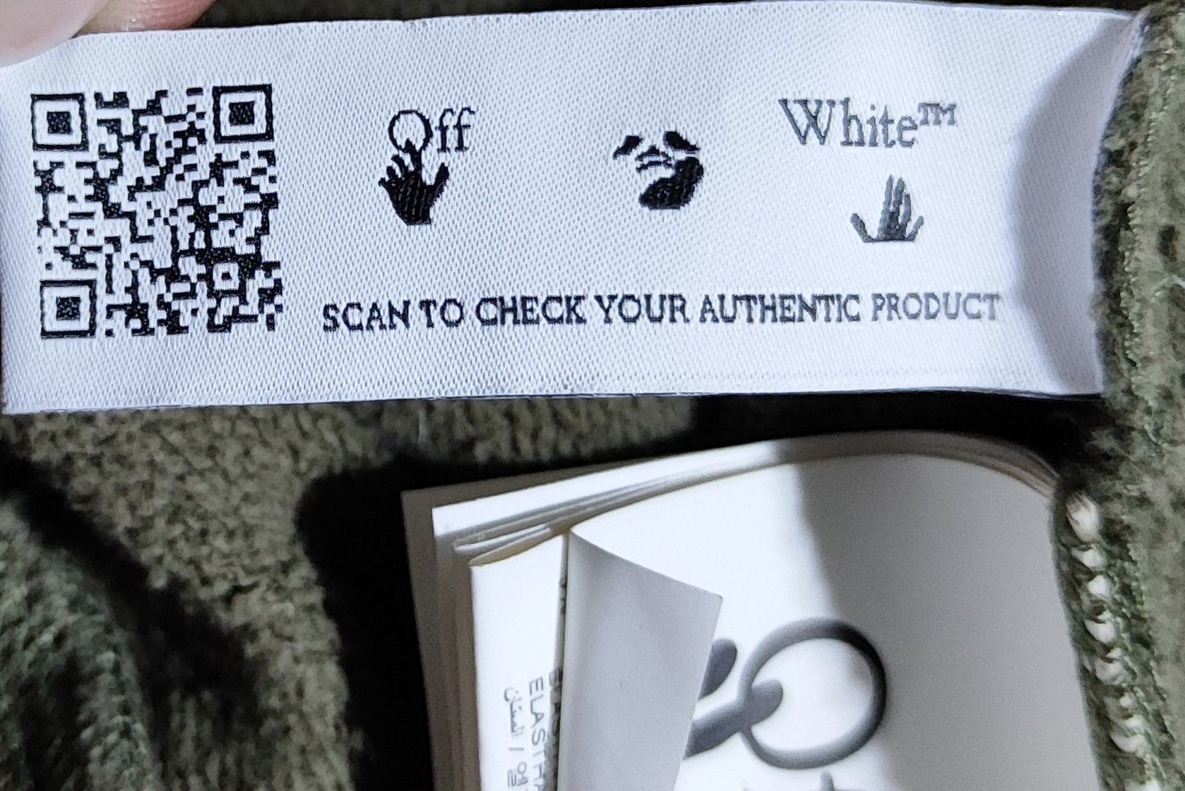 Off-White Off-White Rubber Arrow Diag Tab Print Zip Hoodie Size US M / EU 48-50 / 2 - 15 Thumbnail
