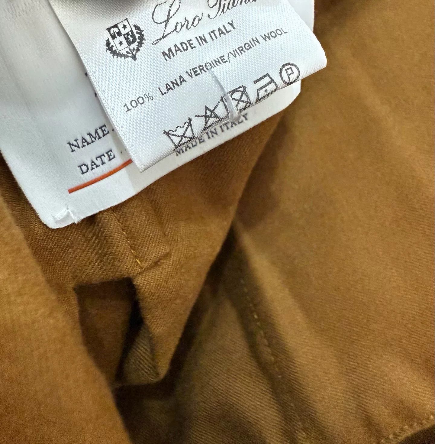 Loro Piana Loro Piana GOK Casual Pants in Camel Color Size US 34 / EU 50 - 6 Thumbnail