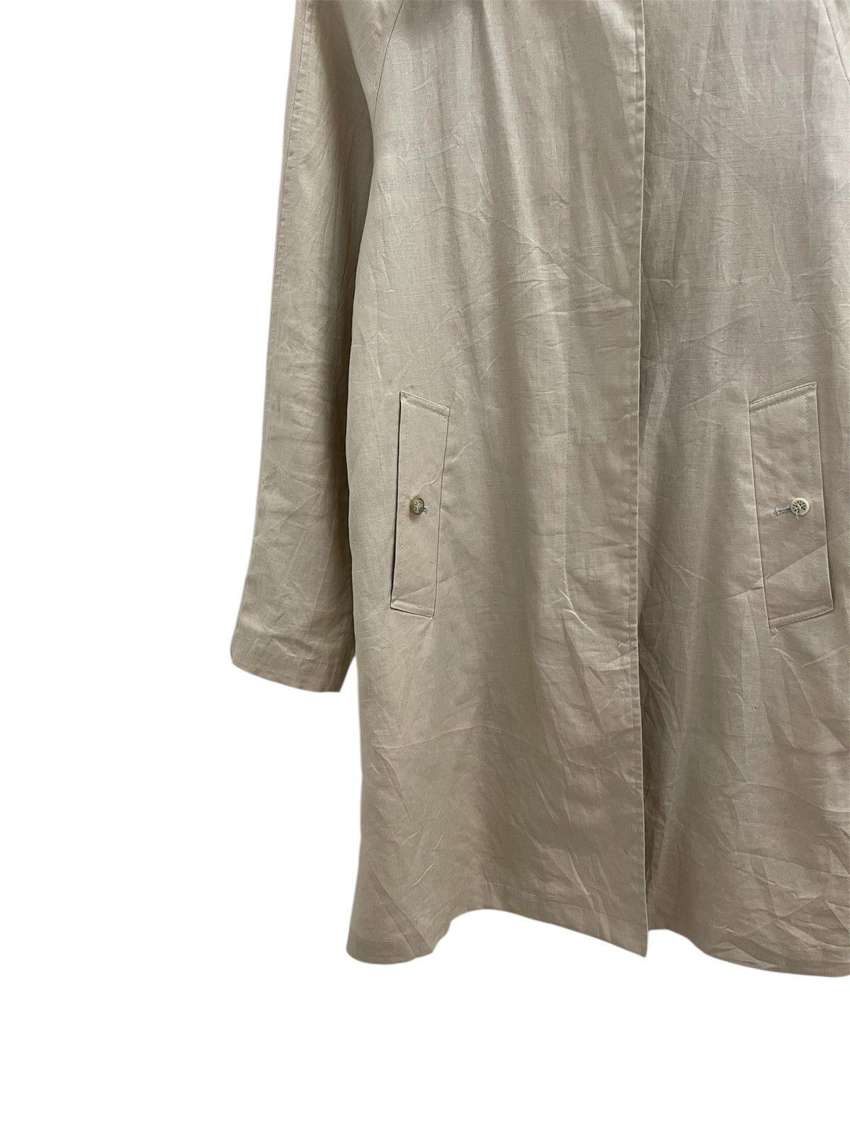 Mackintosh Mackintosh Baggy Linen Coat Jacket Size US S / EU 44-46 / 1 - 4 Thumbnail