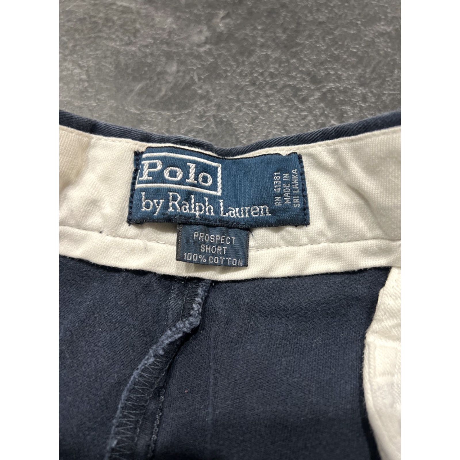 Polo Ralph Lauren VINTAGE Polo Ralph Lauren Men’s Chino Shorts 32 Blue Flat Front Casual Pants Size US XS / EU 42 / 0 - 5 Thumbnail