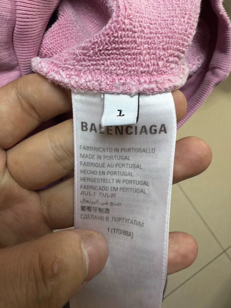 Balenciaga Balenciaga Pink iron tower sweater Size US S / EU 44-46 / 1 - 4 Thumbnail