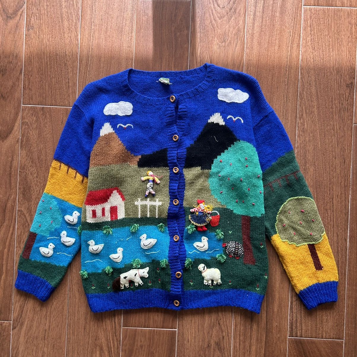 Vintage 1940s wool sweater