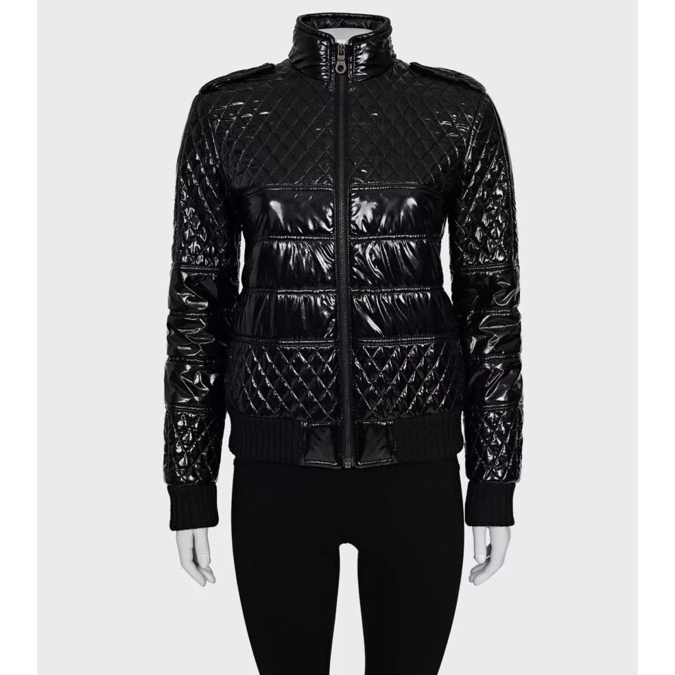 Chanel Chanel Fall 2011 Black Polyurethane Fitted Jacket FR40 Size M / US 6-8 / IT 42-44 - 1 Thumbnail