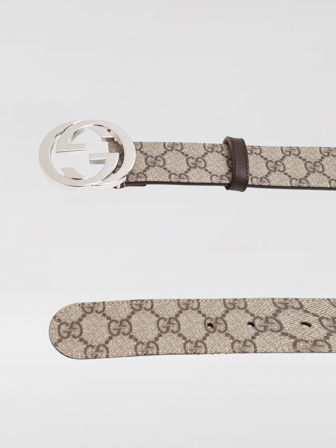 Gucci Gucci Belt Men Beige Size ONE SIZE - 1 Thumbnail