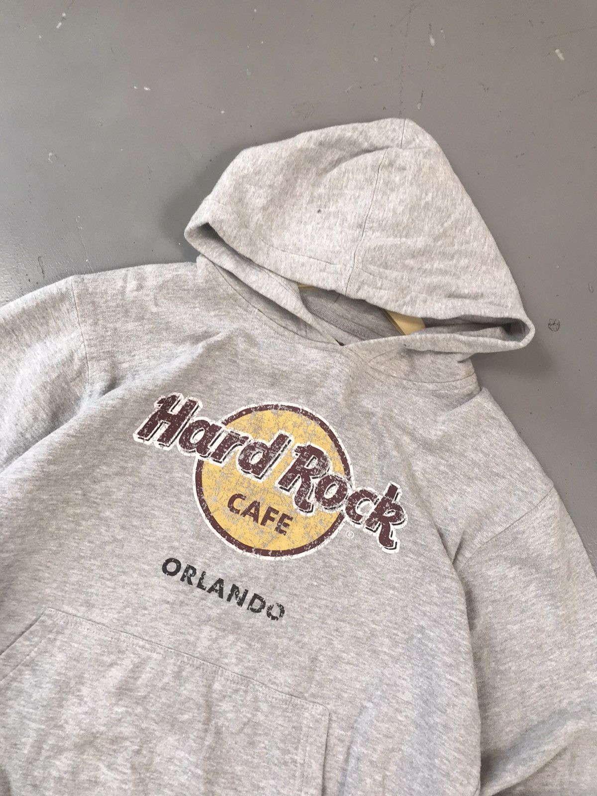 Hard Rock Cafe × Vintage Vintage 90s hardrock cafe Orlando printed hoodie Size US XS / EU 42 / 0 - 3 Thumbnail