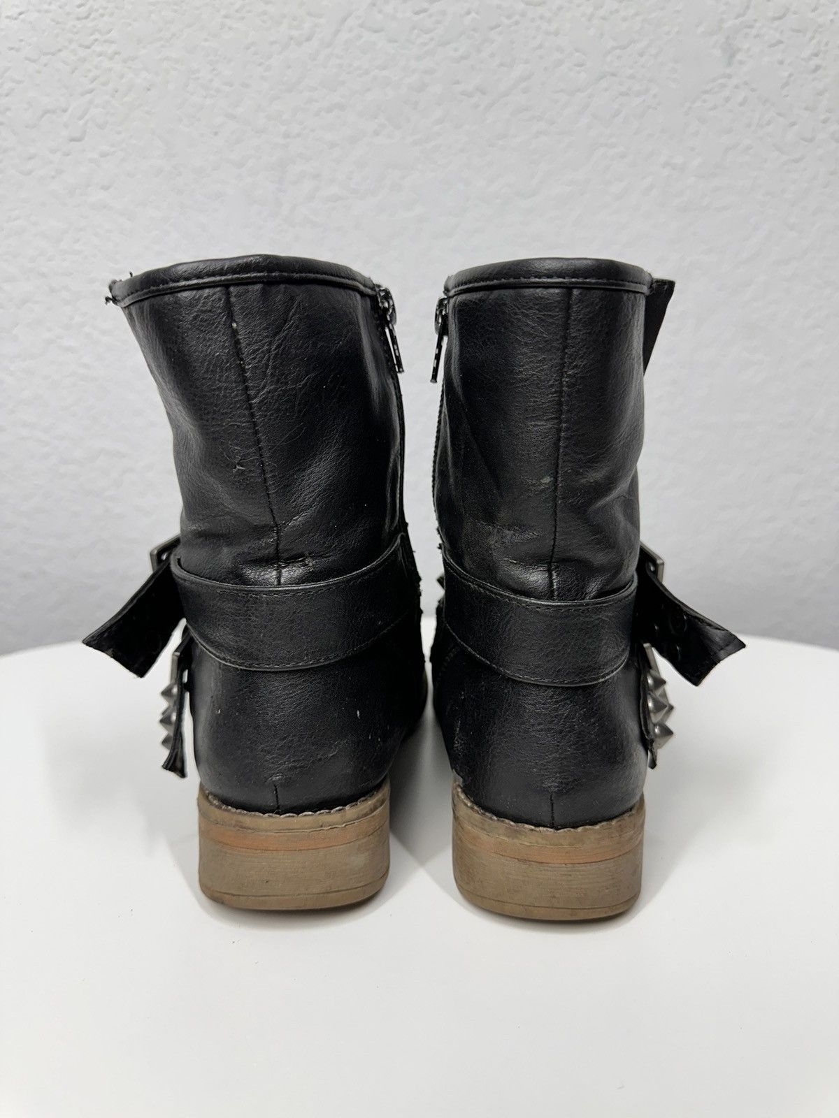 Rieker WOW😻 A.S.98 BEIGE LEATHER ANKLE WESTERN VINTAGE ISSEY MIYAKE Size US 6 / IT 36 - 9 Thumbnail