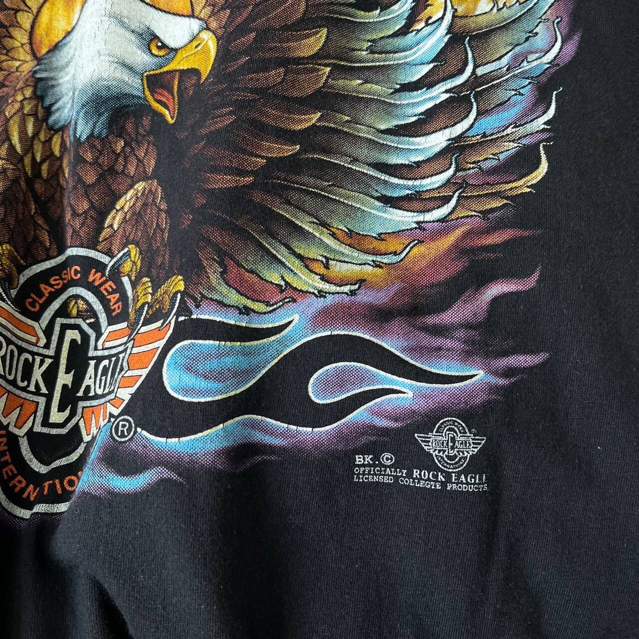 Vintage Vintage 90's Harley Davidson International Wear Rock Eagle Size US XXL / EU 58 / 5 - 6 Thumbnail