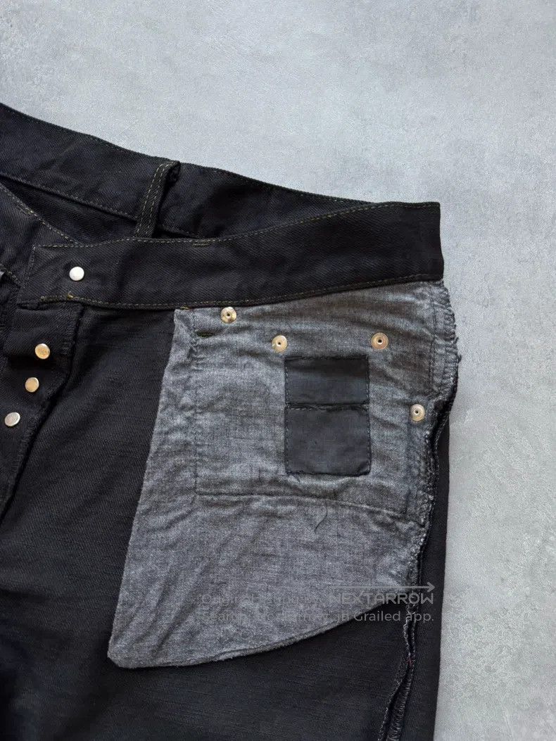 Helmut Lang HELMUT LANG Vintage Black Denim Jeans Size US 31 - 5 Thumbnail