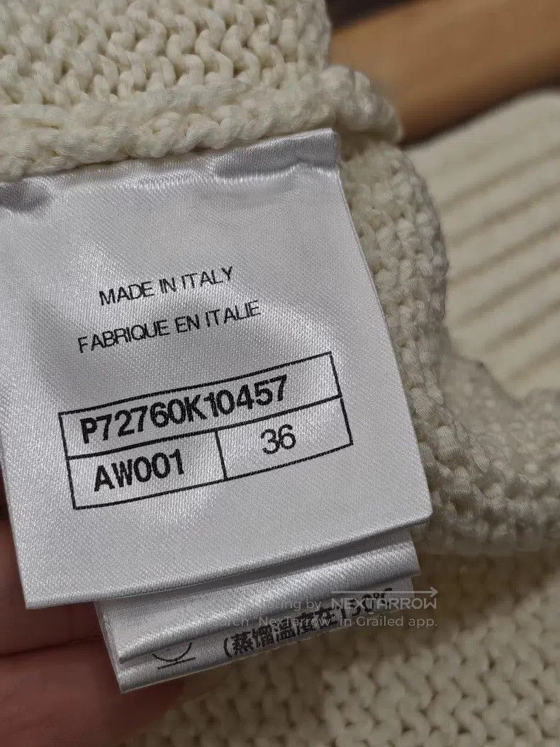 Chanel Chanel 22s beige white high-waisted medium-sleeved knitwea Size XS / US 0-2 / IT 36-38 - 4 Thumbnail