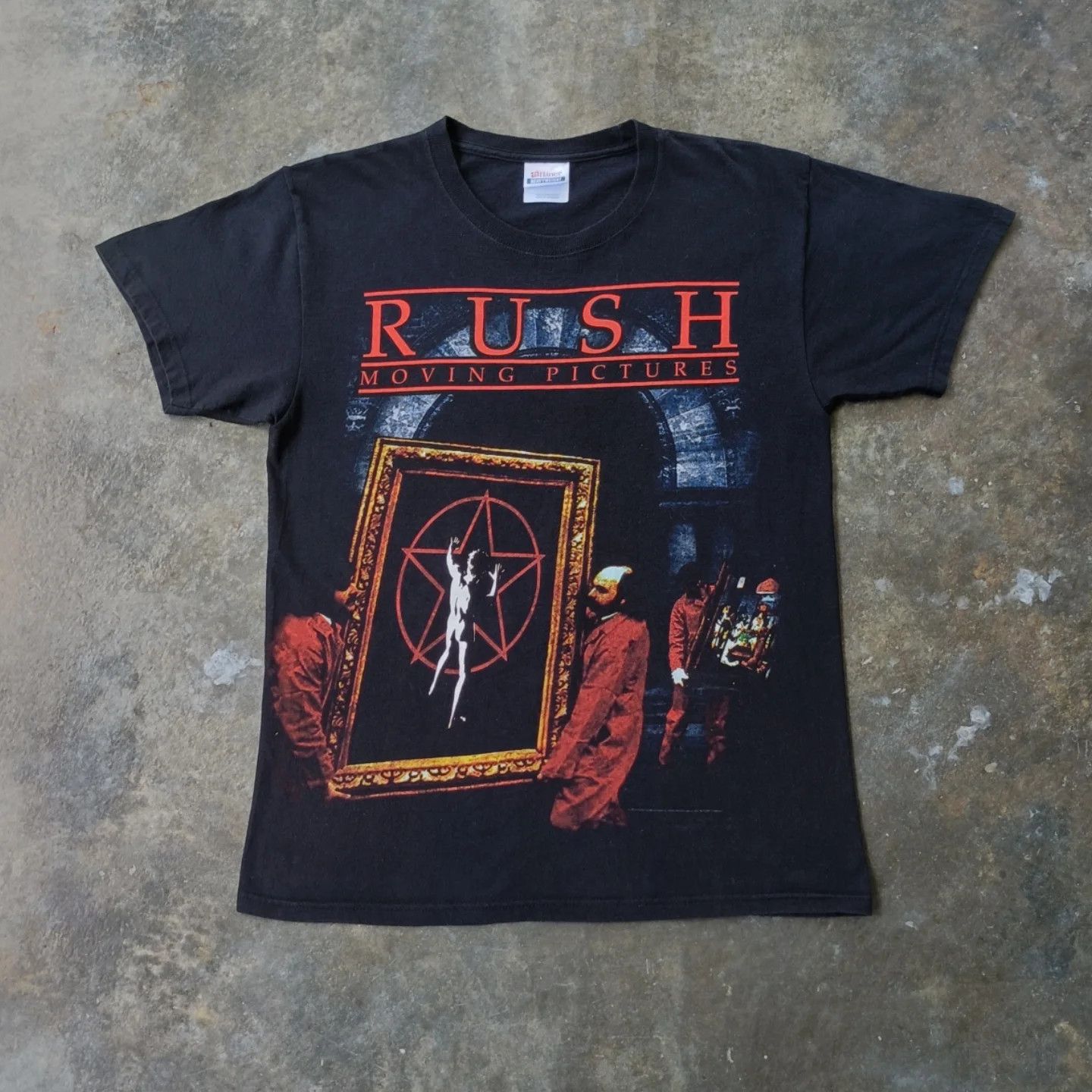 Band Tees × Hanes × Vintage 2010 Rush Moving Pictures Band Tees Size US M / EU 48-50 / 2 - 1 Thumbnail
