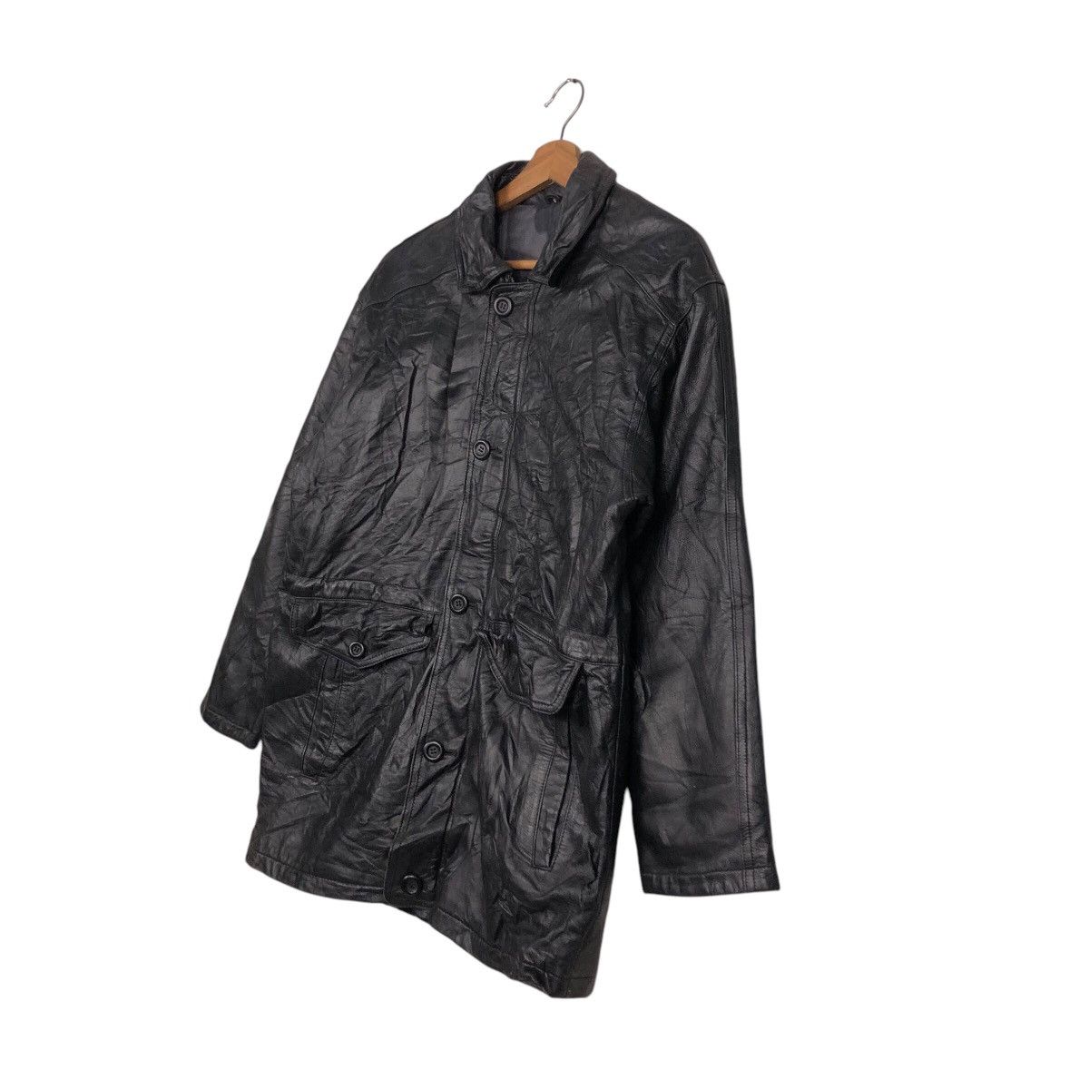 Japanese Brand 📌Vintage Biker Genuine Leather Jacket Issey Miyake Size US S / EU 44-46 / 1 - 3 Thumbnail