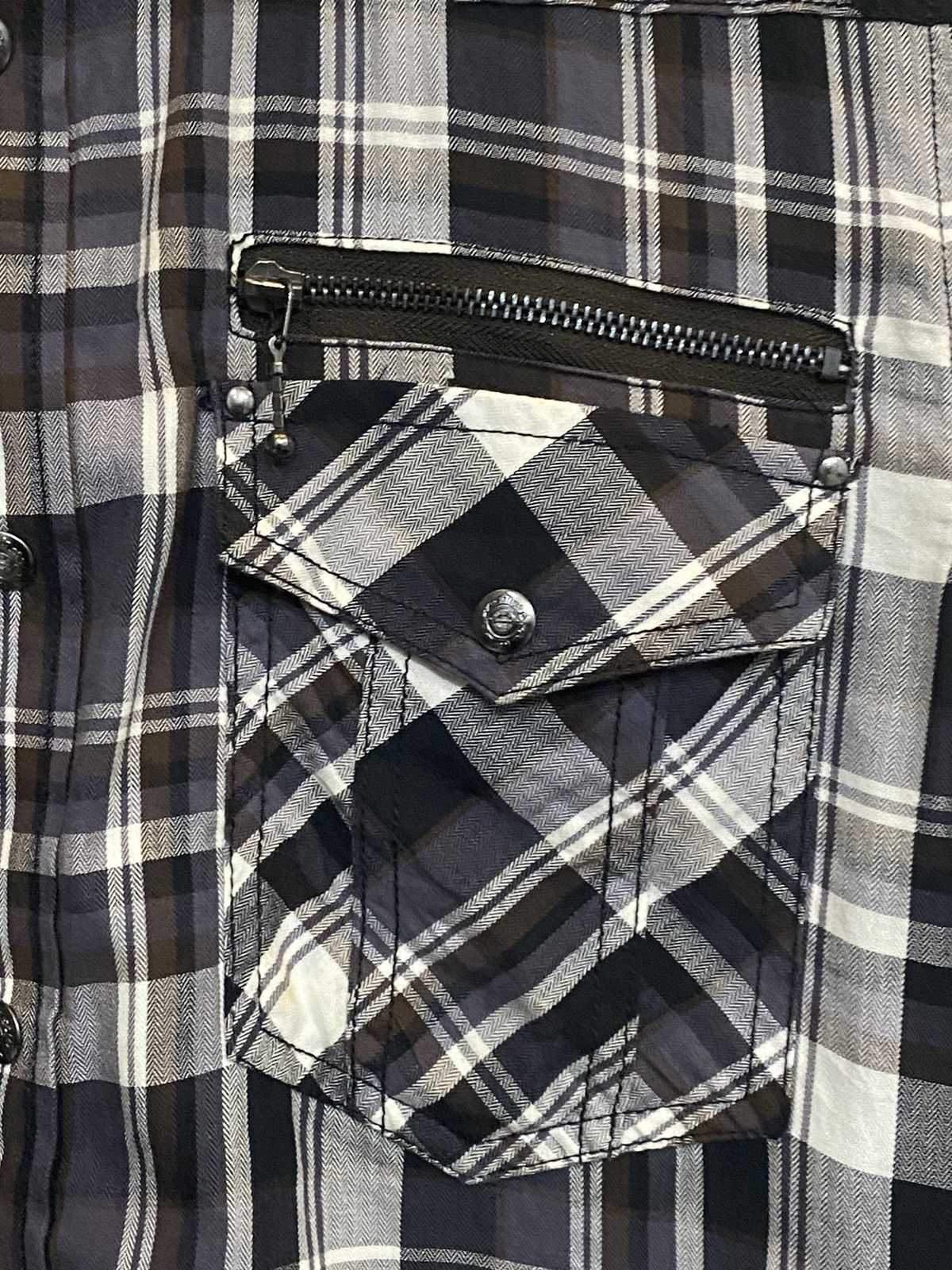 Flannel × Japanese Brand × Vintage Vintage Garments Authentic Flannel Size US M / EU 48-50 / 2 - 6 Thumbnail