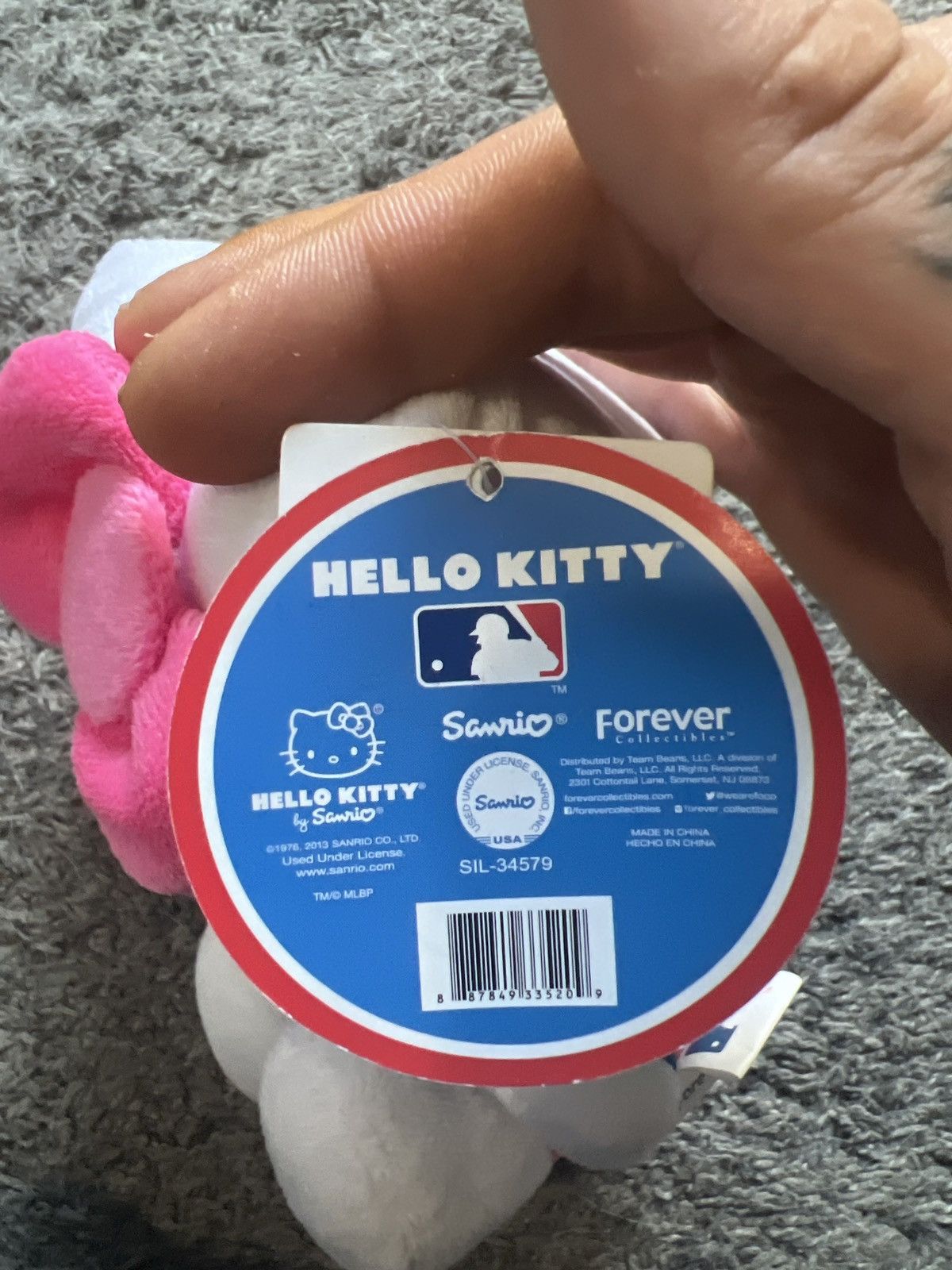 MLB 2013 MLB Hello Kitty Plush Size ONE SIZE - 4 Thumbnail