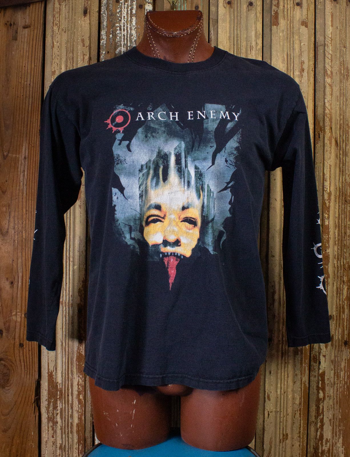Vintage Arch Enemy Long Sleeve Concert T Shirt 90s