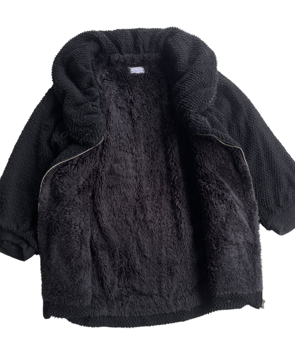 Issey Miyake Tsumori Chisato Faux Fur Lined Jacket Size S / US 4 / IT 40 - 2 Thumbnail