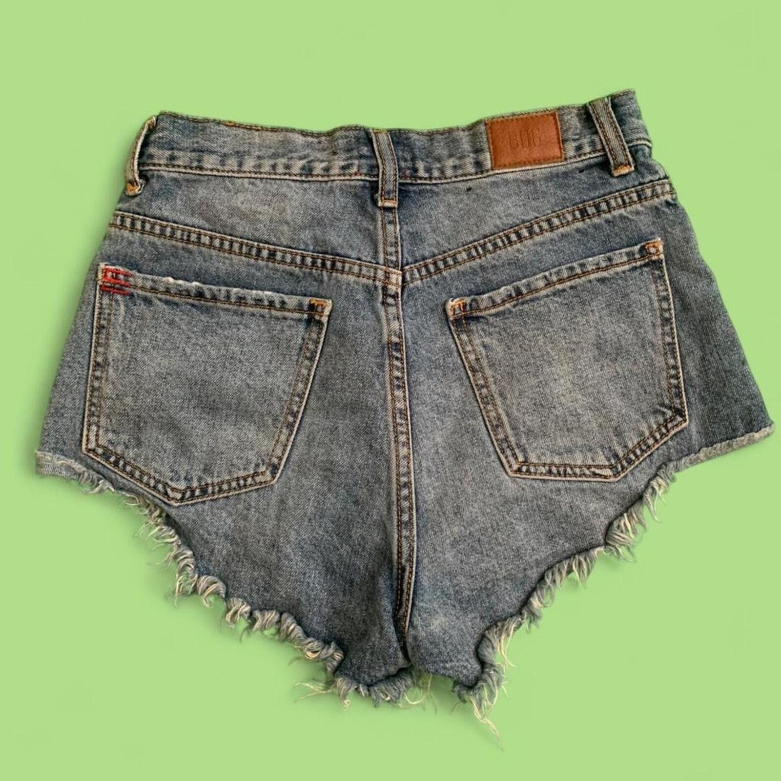 Urban Outfitters Urban Outfitters Women's Blue Shorts Size 25" / US 0 / IT 36 - 2 Thumbnail
