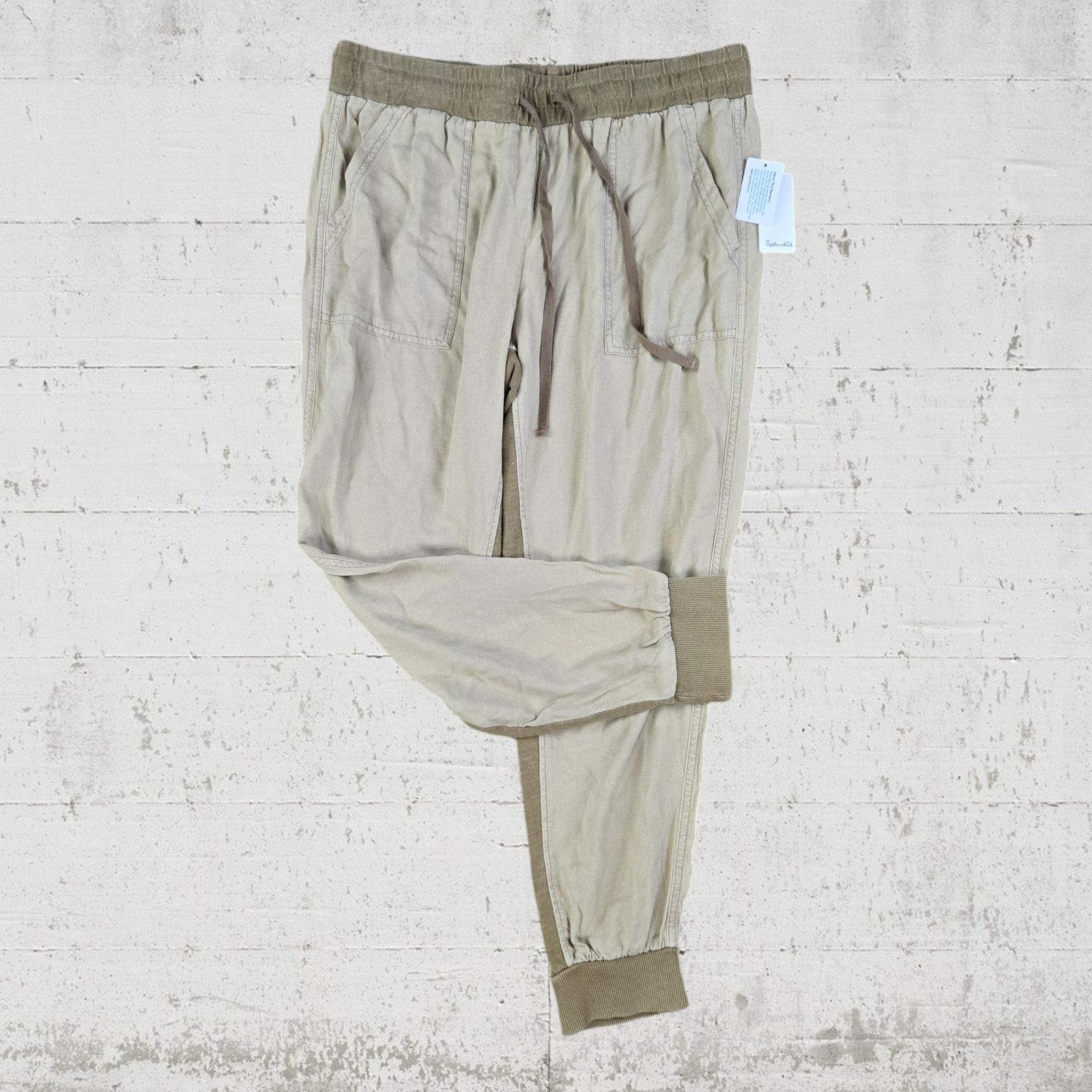 Splendid Splendid Tan High Waisted Joggers Size XL Size 38" / US 16 / IT 52 - 2 Thumbnail