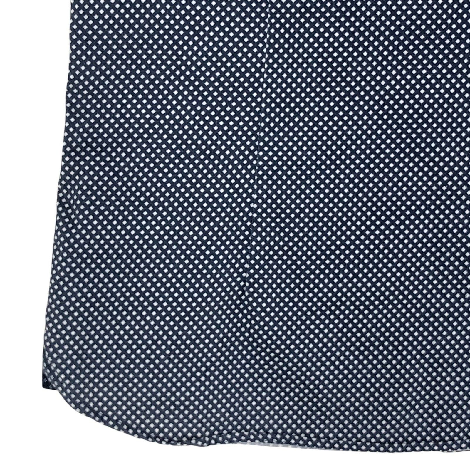 Ted Baker Ted Baker Shirt M Navy Geometric Short Sleeve Button Up Size US M / EU 48-50 / 2 - 11 Thumbnail
