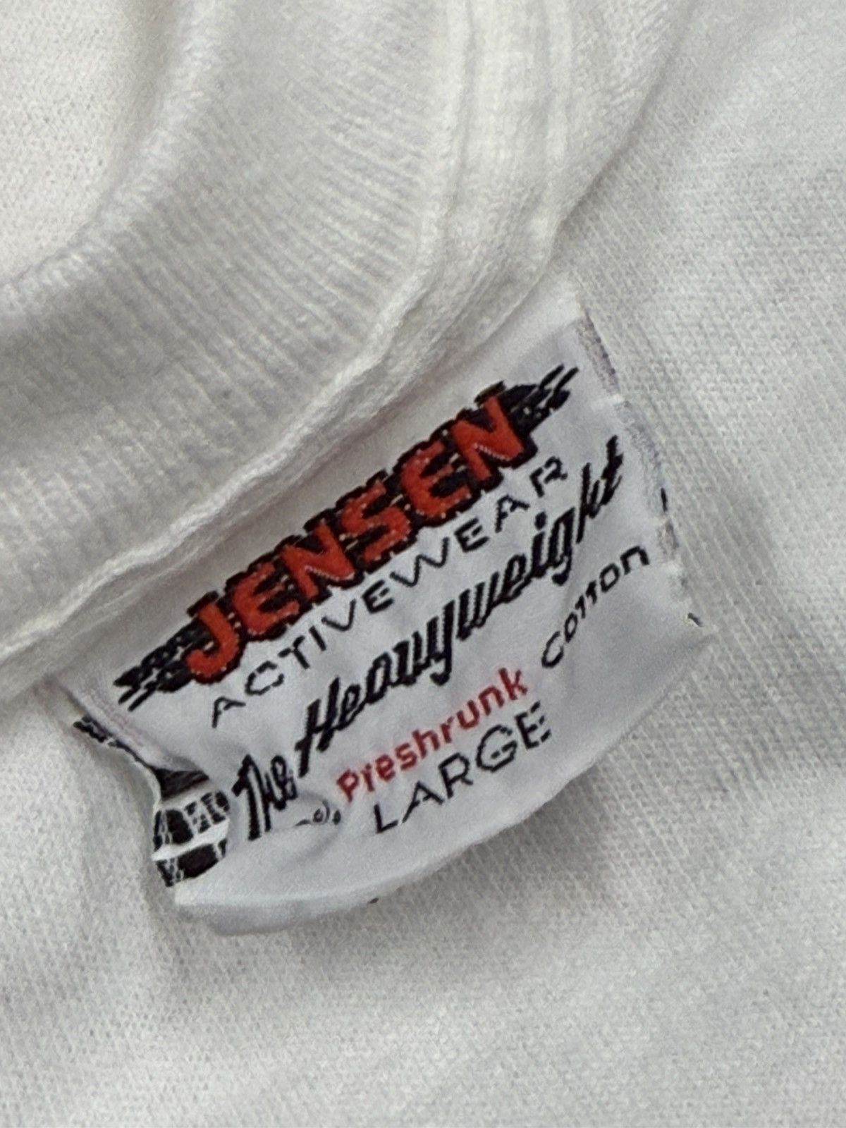Vintage AMAZING Hurricane Bertha Outer Banks NC Tee White 90s Size US L / EU 52-54 / 3 - 9 Thumbnail