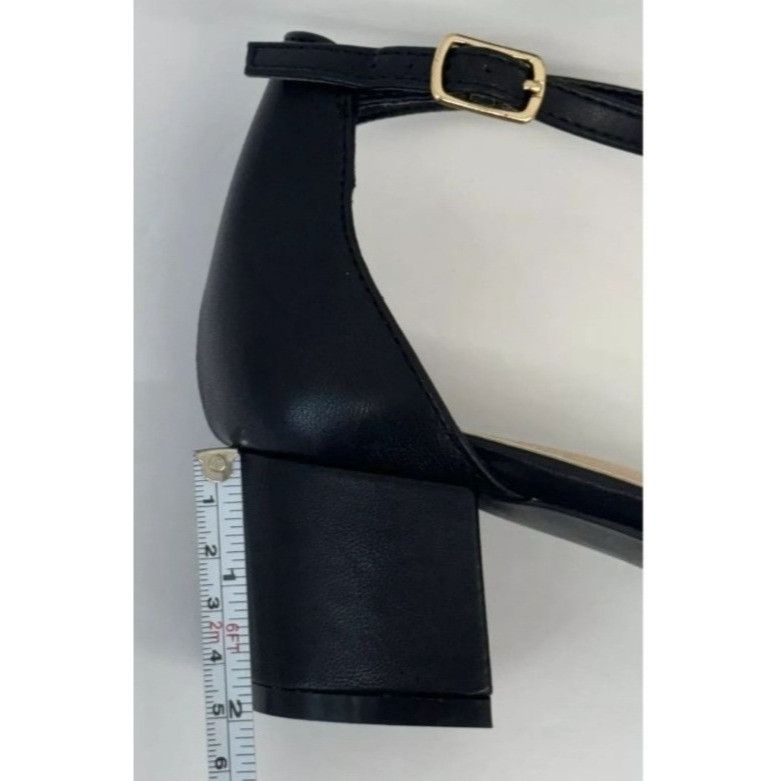 Other DE BLOSSOM / Annie-50/ Black / Block Heel / Open-Toe Sandals Size US 9 / IT 39 - 5 Thumbnail