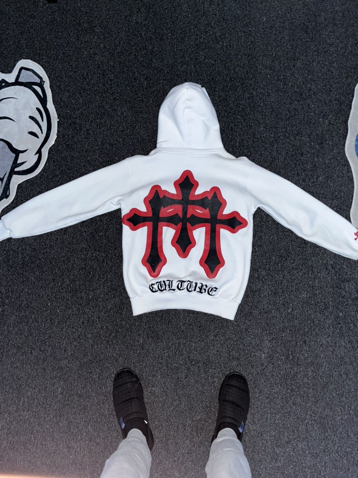 Other White Red & Black "Our Culture Is Contagious" hoodie Size US S / EU 44-46 / 1 - 4 Thumbnail