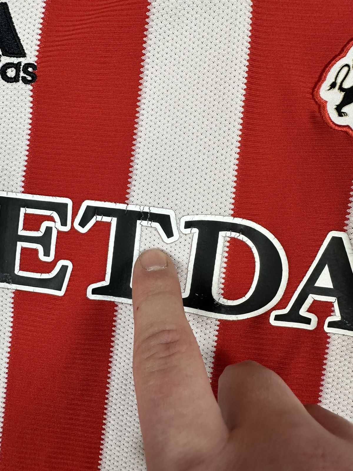 Vintage Adidas Sunderland Home Soccer Jersey Size US L / EU 52-54 / 3 - 8 Thumbnail