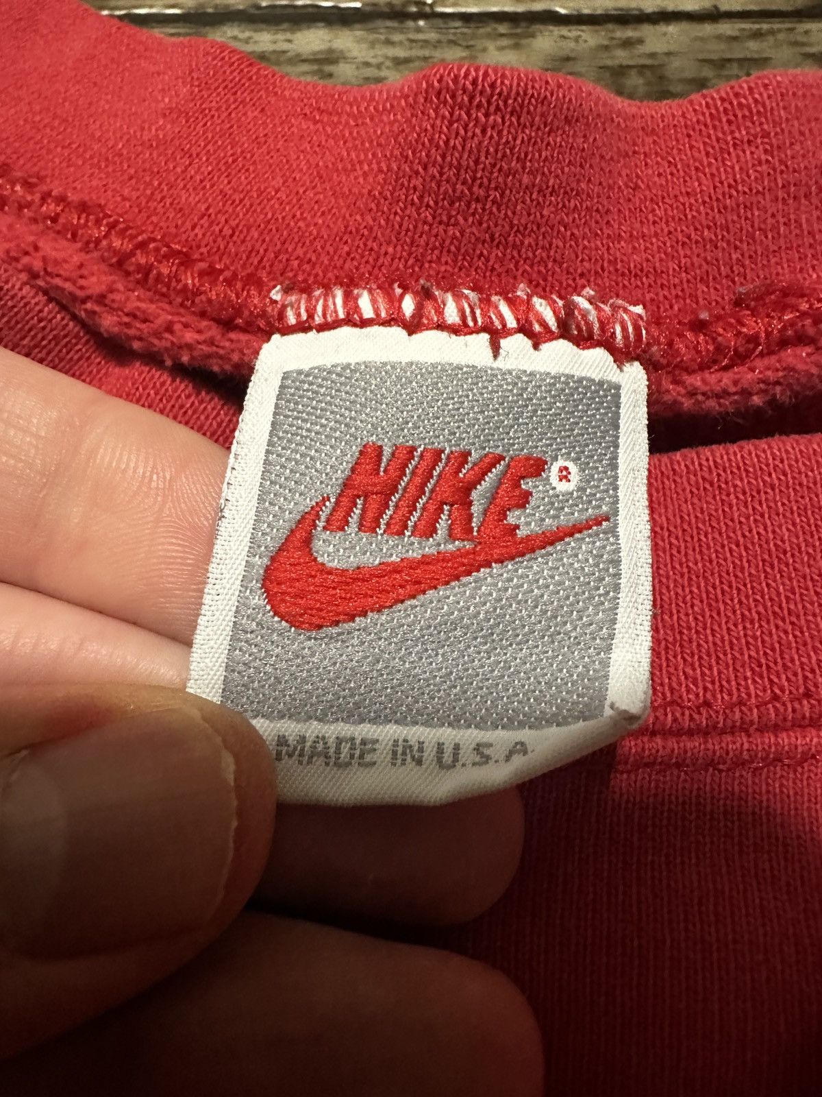 Nike 90s Nike Red Crewneck Sweatshirt Size US M / EU 48-50 / 2 - 4 Thumbnail