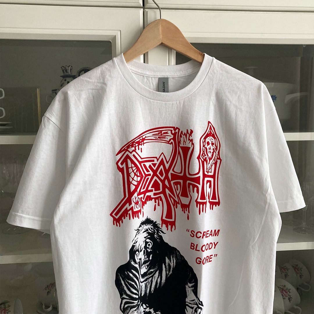 Band Tees T-shirt Death - Scream Bloody Gore - death metal band Size US L / EU 52-54 / 3 - 2 Thumbnail