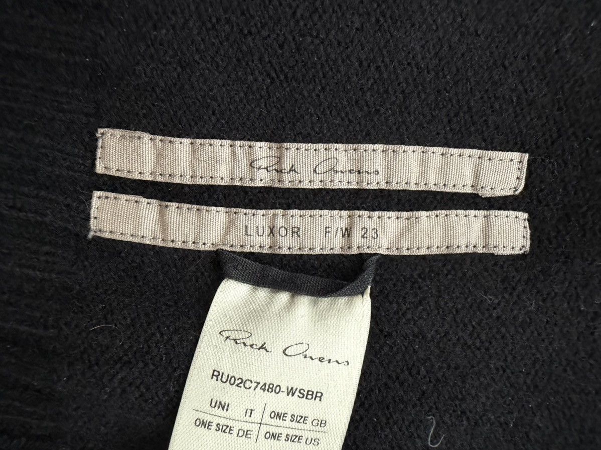 Rick Owens RICK OWENS Cashmere Balaclava Mash Size ONE SIZE - 3 Thumbnail
