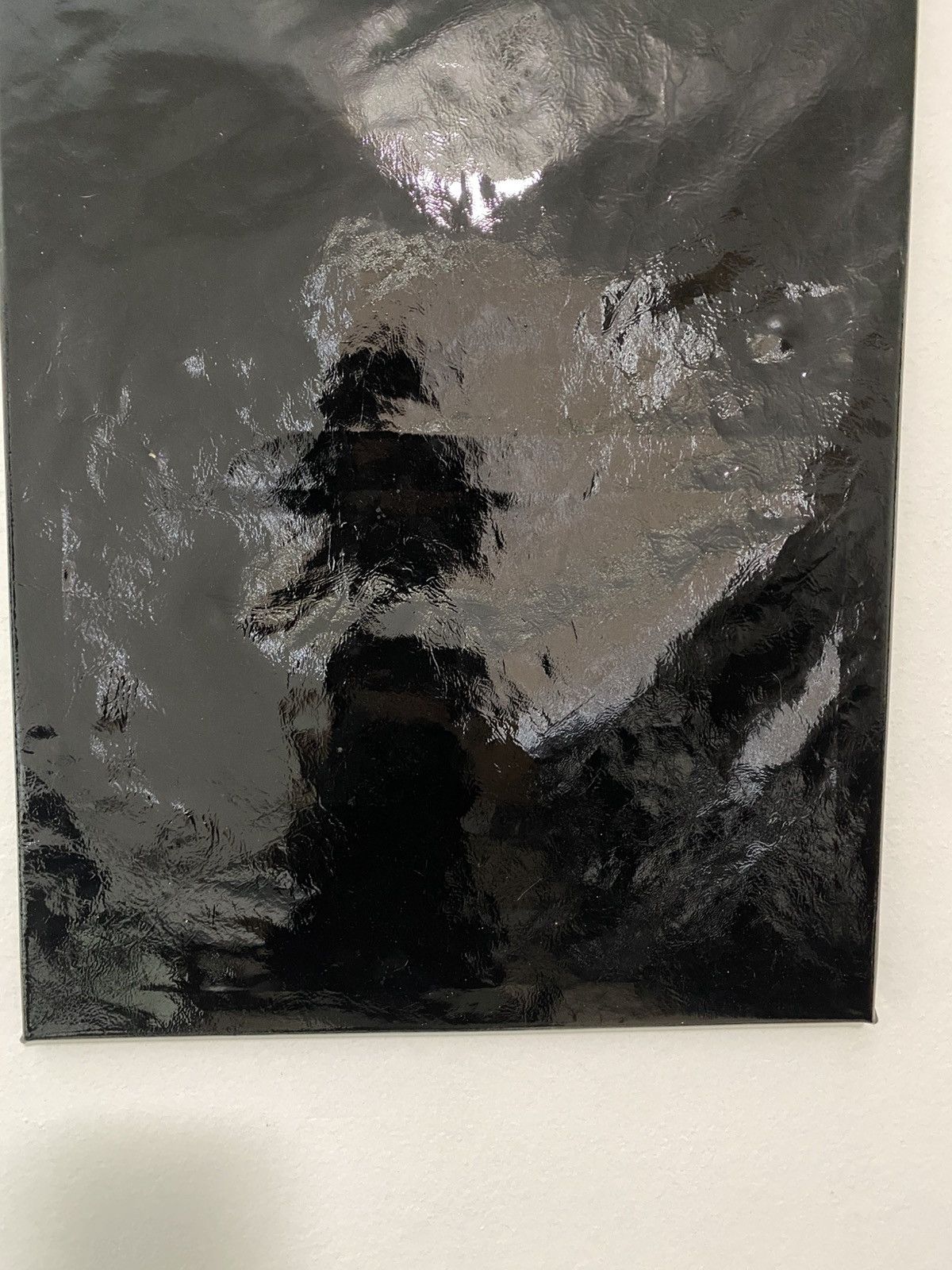 Handmade Handmade* Genuine Italian Gloss Lamb Skin Wall Framed Decor Size ONE SIZE - 3 Thumbnail
