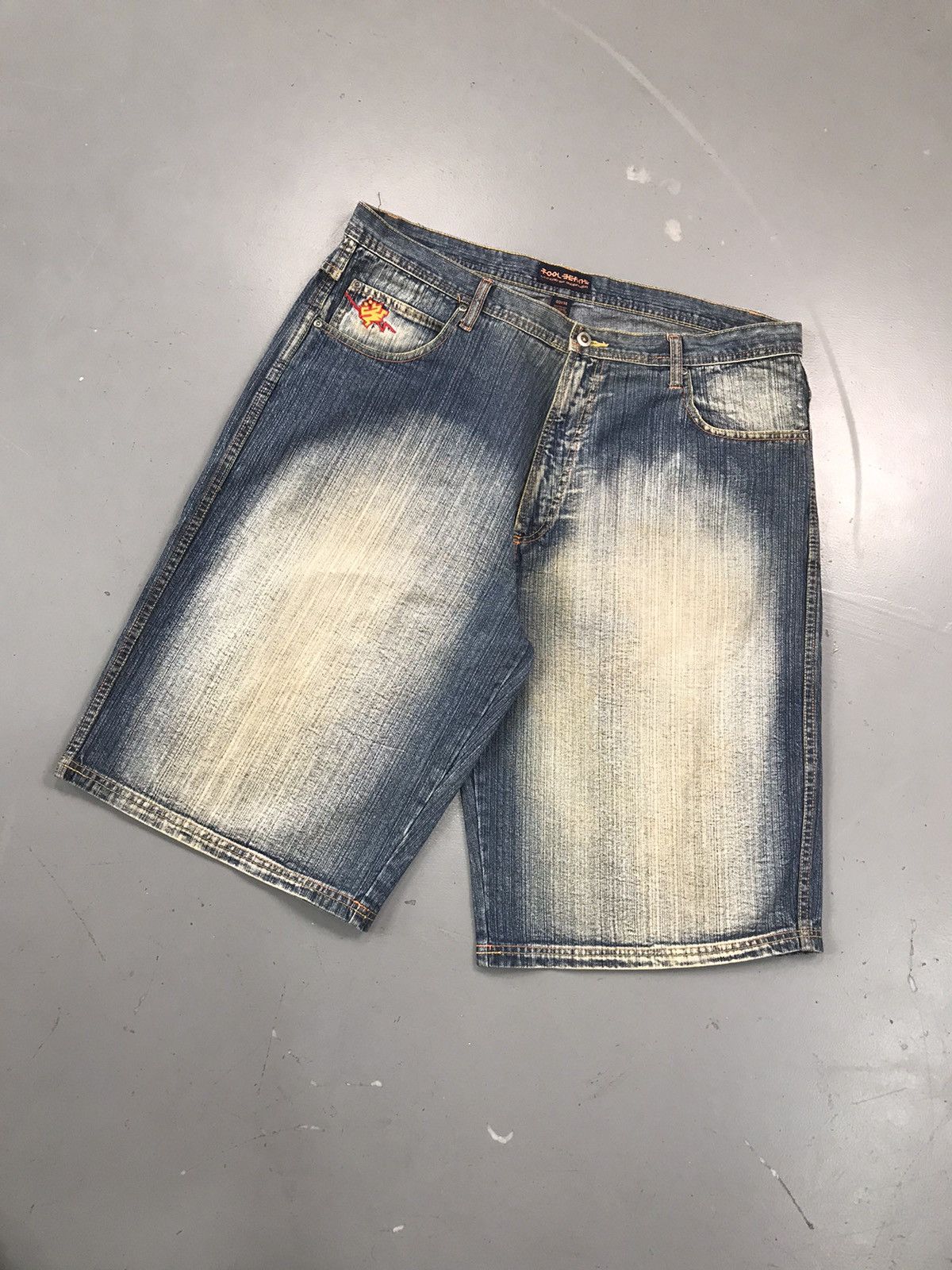 JNCO × Southpole × Vintage Crazy vintage fool jeans angry monkey 🐵 denim jort Size US 40 / EU 56 - 3 Thumbnail
