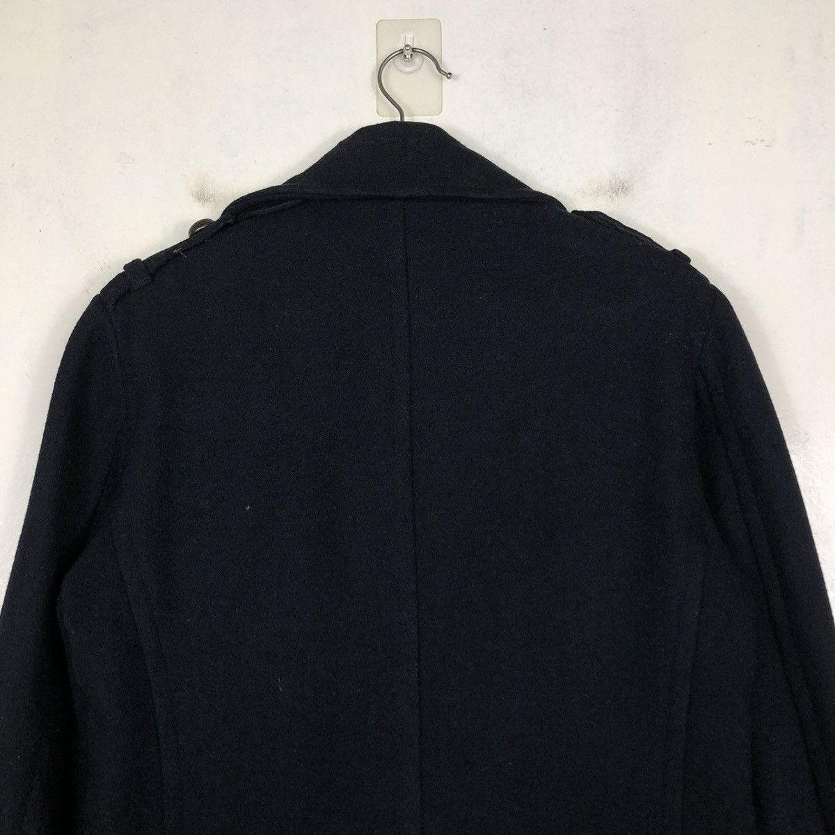 Hysteric Glamour 📌CROPPED WOOL BIKER JACKET BOYCOTT DOUBLE COLLAR Size US M / EU 48-50 / 2 - 10 Thumbnail