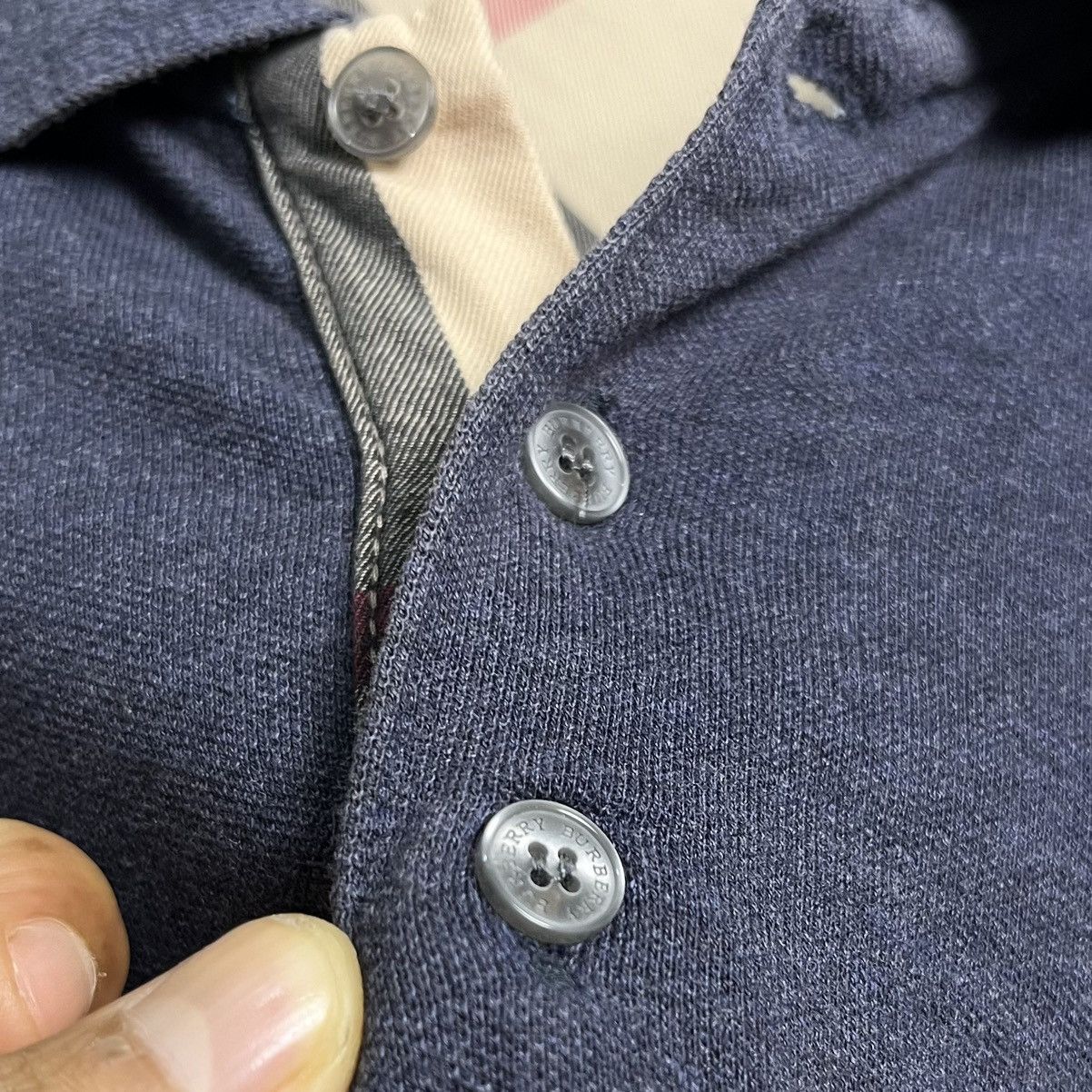 Burberry × Burberry Prorsum Burberry Nova Check Steel Logos Poloshirt Size US S / EU 44-46 / 1 - 6 Thumbnail