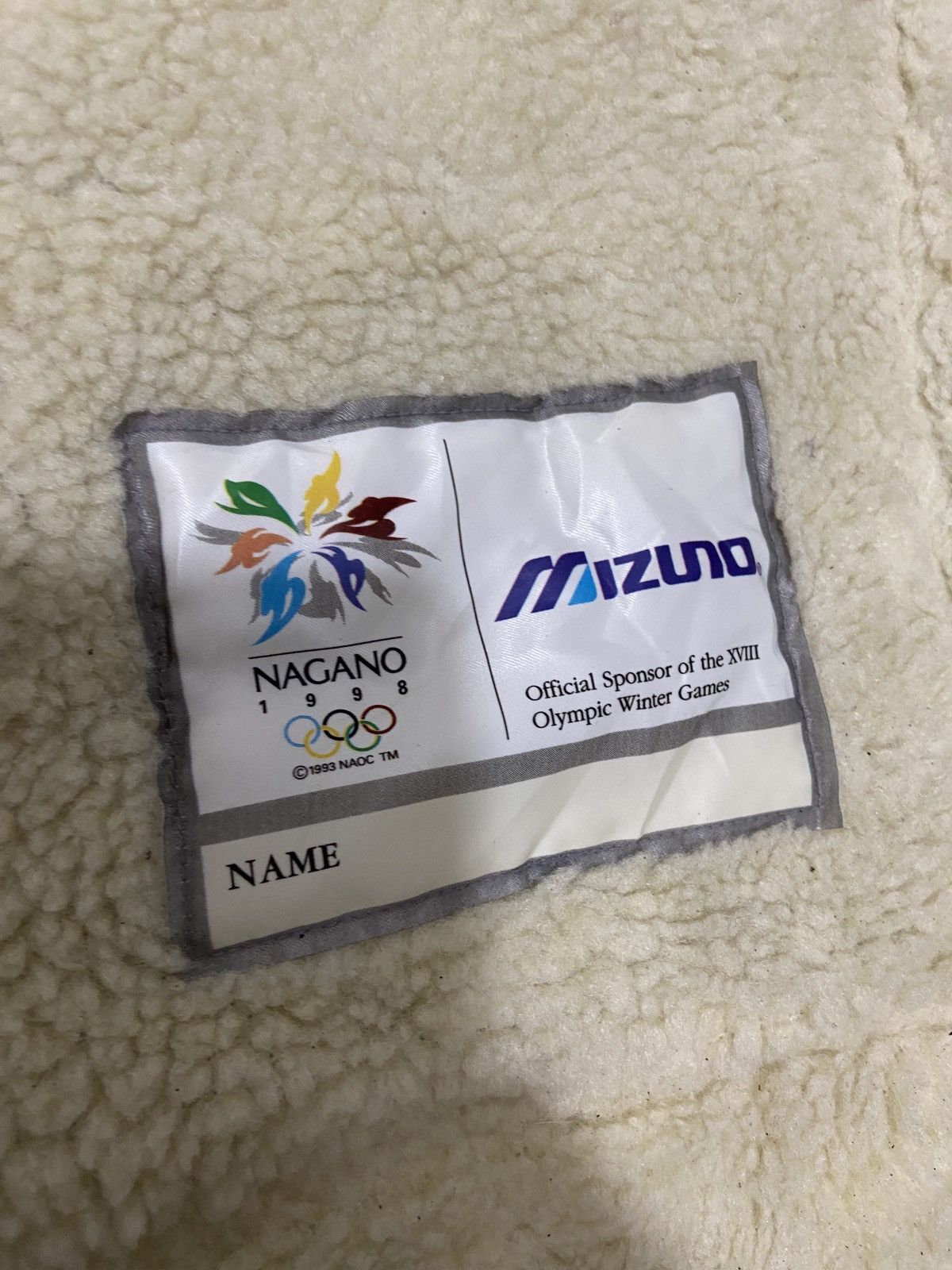 Mizuno 🔥Rare Vintage Olympic nagano sherpa 1998 Size US L / EU 52-54 / 3 - 12 Thumbnail