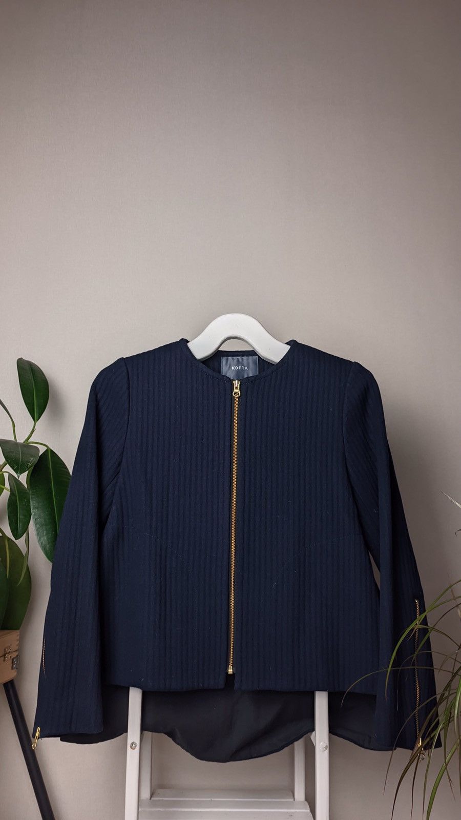 Le Grande Bleu (L.G.B.) Kofta wool nylon Japan Jacket cdg lgb prada miu miu Size M / US 6-8 / IT 42-44 - 1 Thumbnail