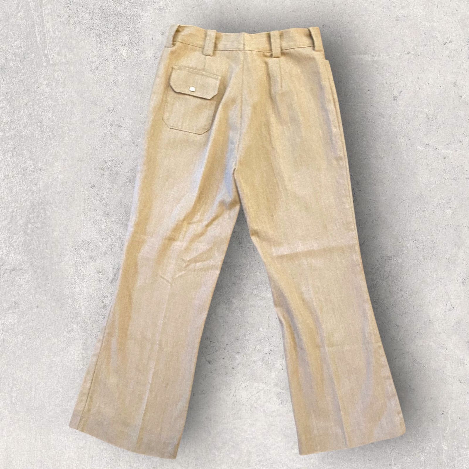 Handmade Vintage 70s Western Disco Pants Bootcut Pearl Snap Size US 32 / EU 48 - 2 Thumbnail