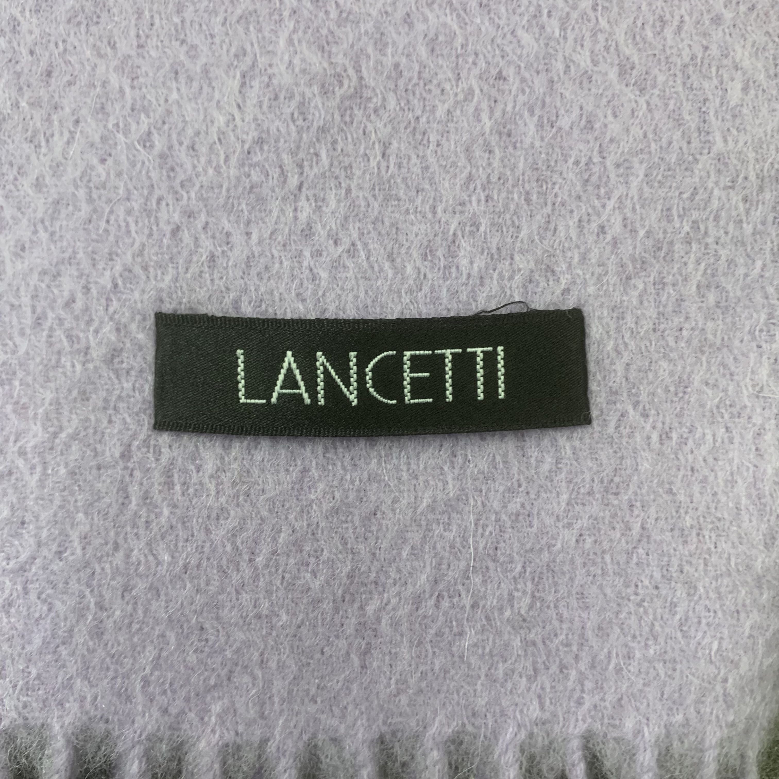 Lui di Lancetti Lancetti Scarf Wool Muffler Neck Wrap BL9268 Size ONE SIZE - 5 Thumbnail