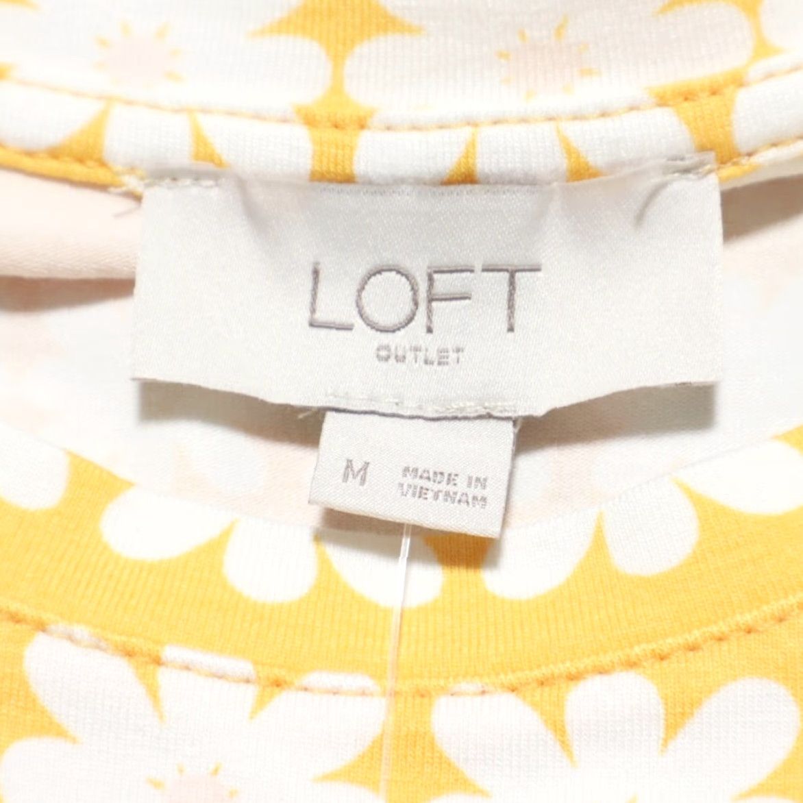 Loft Loft Sleeveless Daisy Print Sun Floral Dress Yellow Women's M Size M / US 6-8 / IT 42-44 - 5 Thumbnail