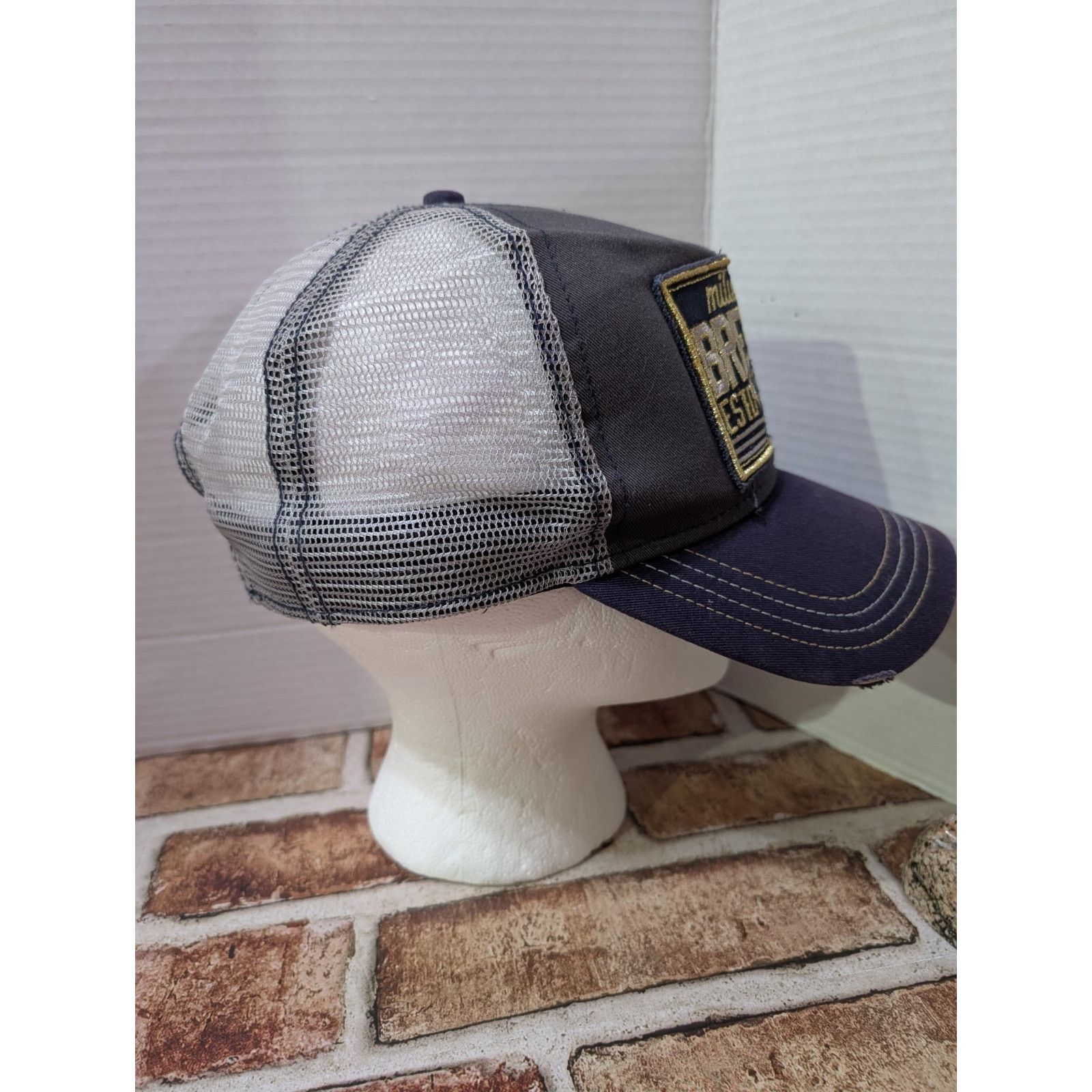 New Era New Era Milwaukee Brewers Baseball Hat Cap Adjustable Snap Size ONE SIZE - 5 Thumbnail