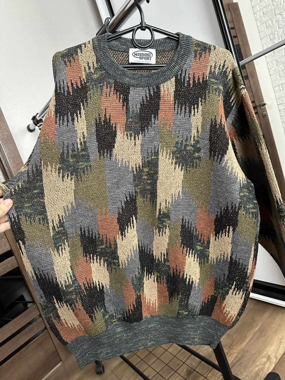 Missoni Missoni Italy Vintage Knit Sweater Pullover 90s Size US XL / EU 56 / 4 - 7 Thumbnail