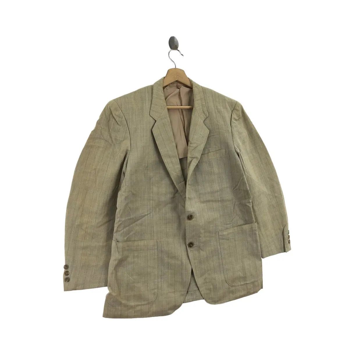 Pierre Cardin Vtg PIERRE CARDIN Samedi Dimanche Collection Blazer Paris 3 Size 42R - 3 Thumbnail