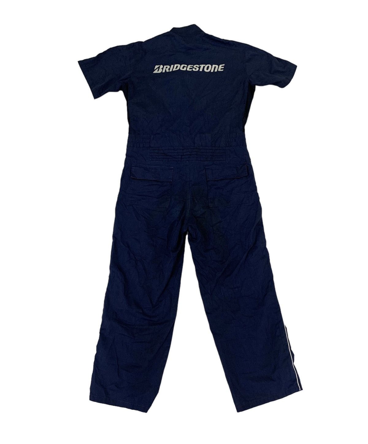 Vintage VINTAGE BRIDGESTONE OVERALLS JUMPSUIT JAPAN RACING TESM Size US 36 / EU 52 - 2 Thumbnail