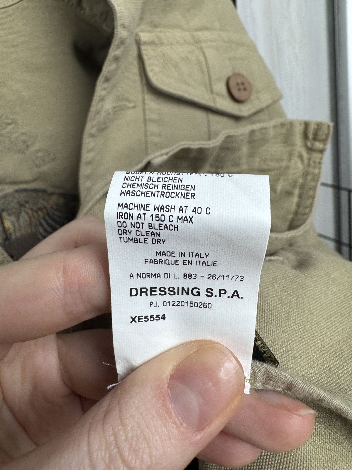 Cavalli Class Class Roberto Cavalli unisex multipocket jacket overshirt Size US M / EU 48-50 / 2 - 19 Thumbnail