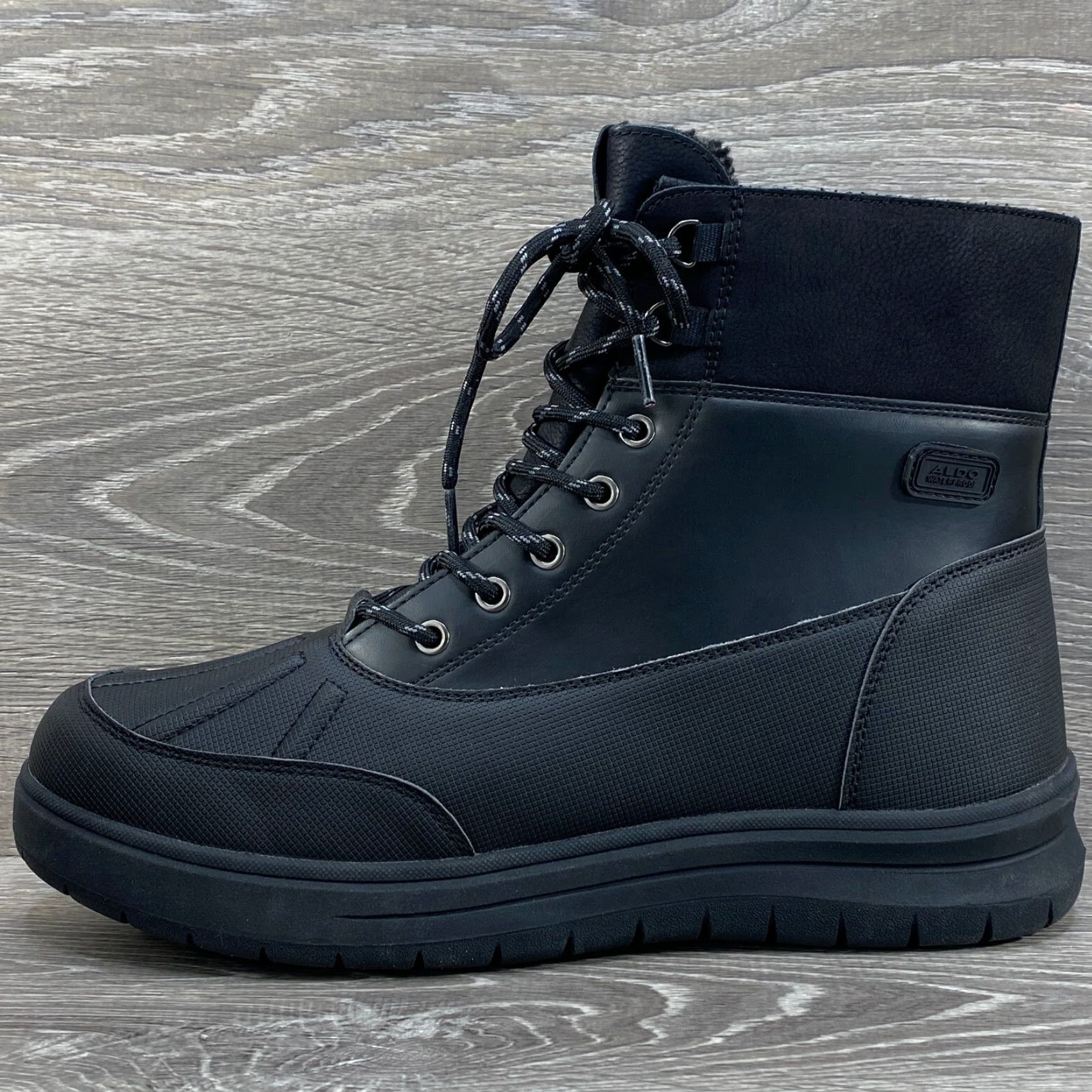 Aldo Aldo Mens Snowmass Midland Snow Boot Black Waterproof -20° C Cold-Rating Snow Boot Mens 10 M Black Winter Boots Size US 10 / EU 43 - 2 Thumbnail